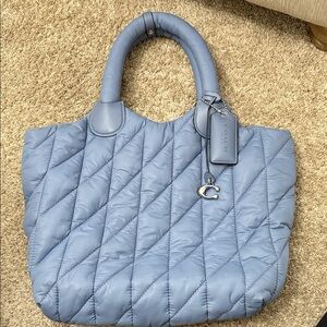 Coach Iris Quilted Nylon Tote Bag